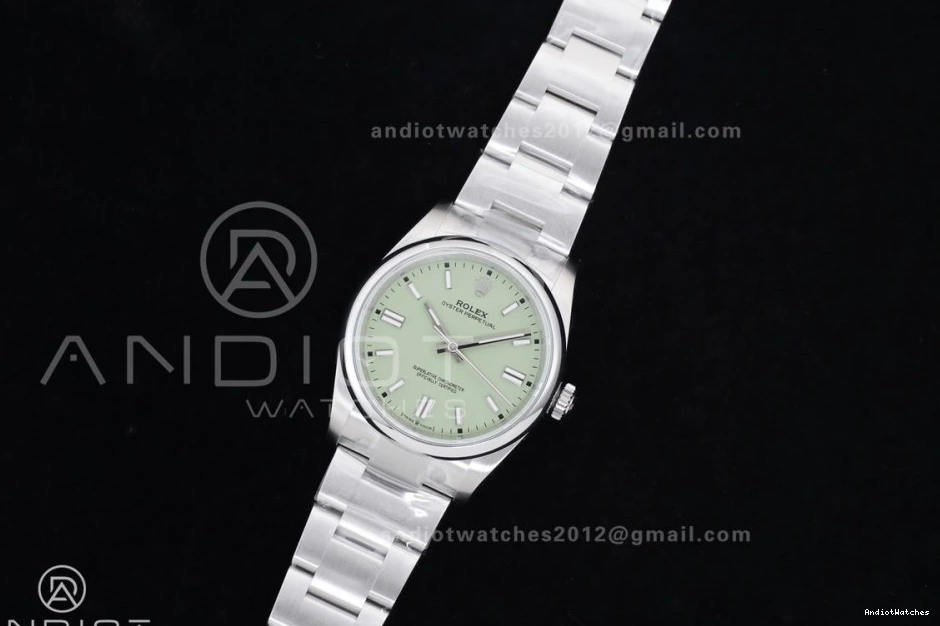 Best Dial 904L 36mm Steel Pistachio KRF 126000 Perpetual Edition VR Oyster 966 Seasonal 1:1 0723